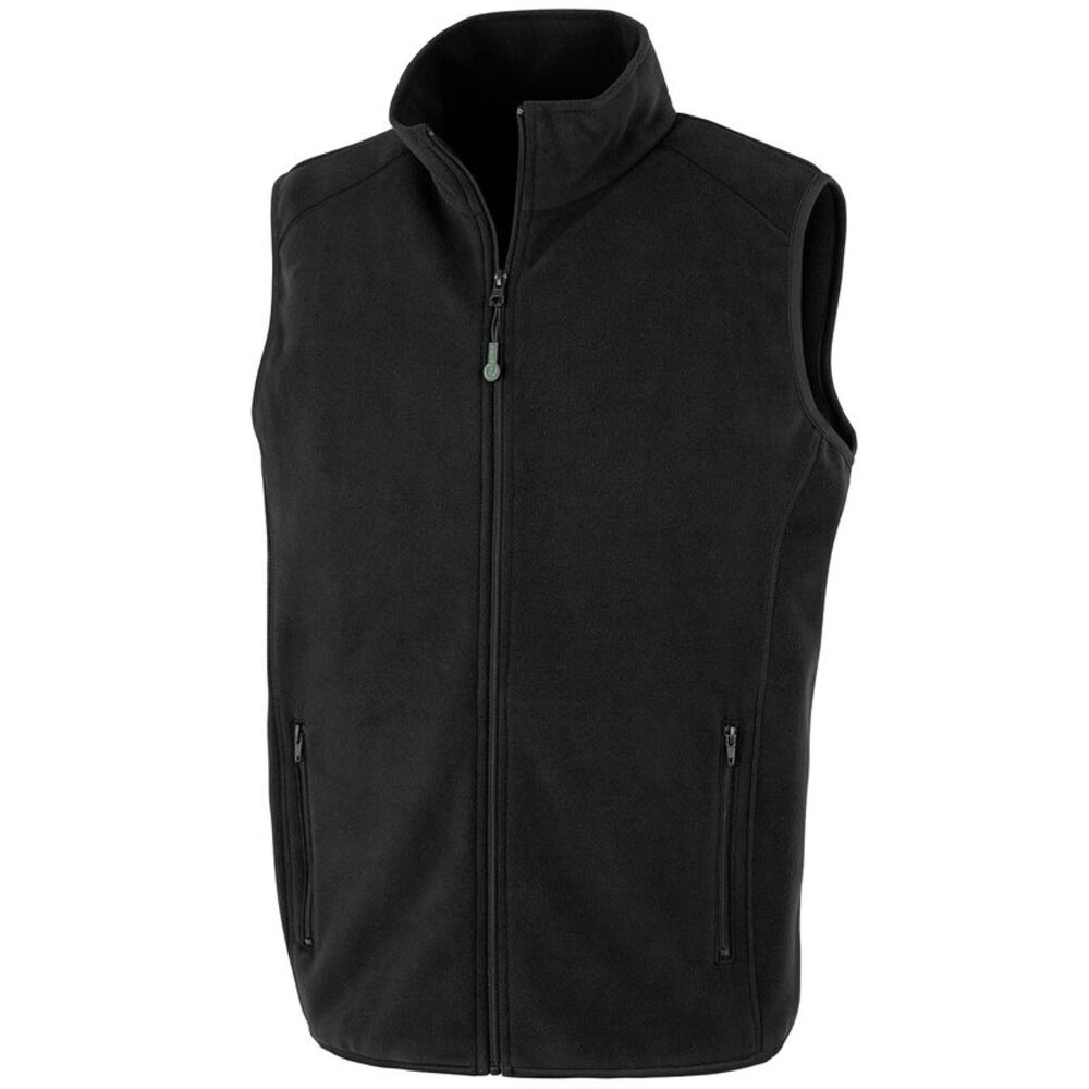 Result Genuine Recycled Unisex Adult Body Warmer / Black
